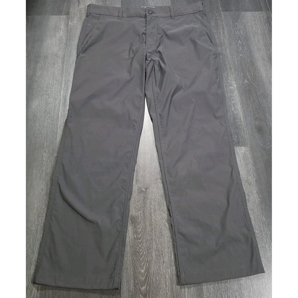 NWOT Eddie Bauer Travex Tech Hiking Pants Men 36x30 Gray Stretch Workwear Trek